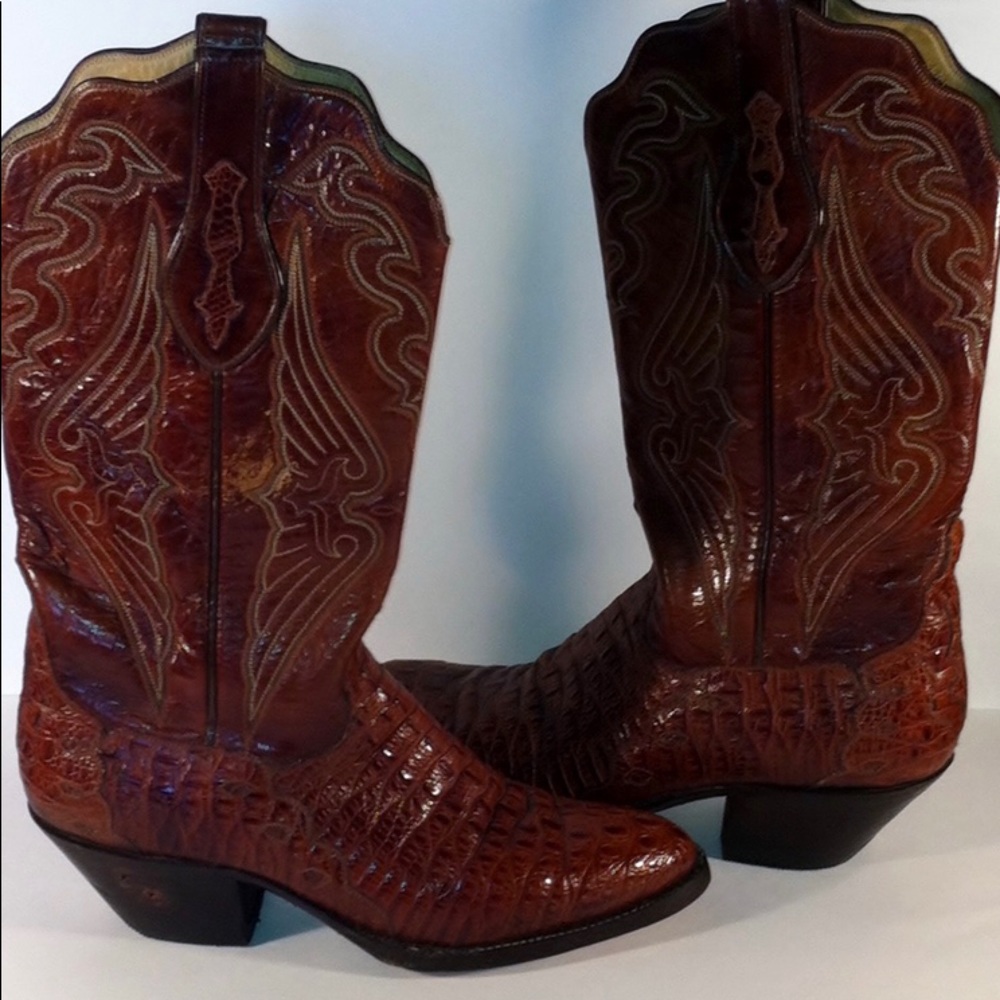 T.O Stanley Hornback llizzard Vintage boots